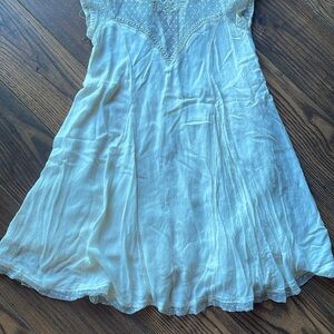 Vintage America Cream Mini Dress